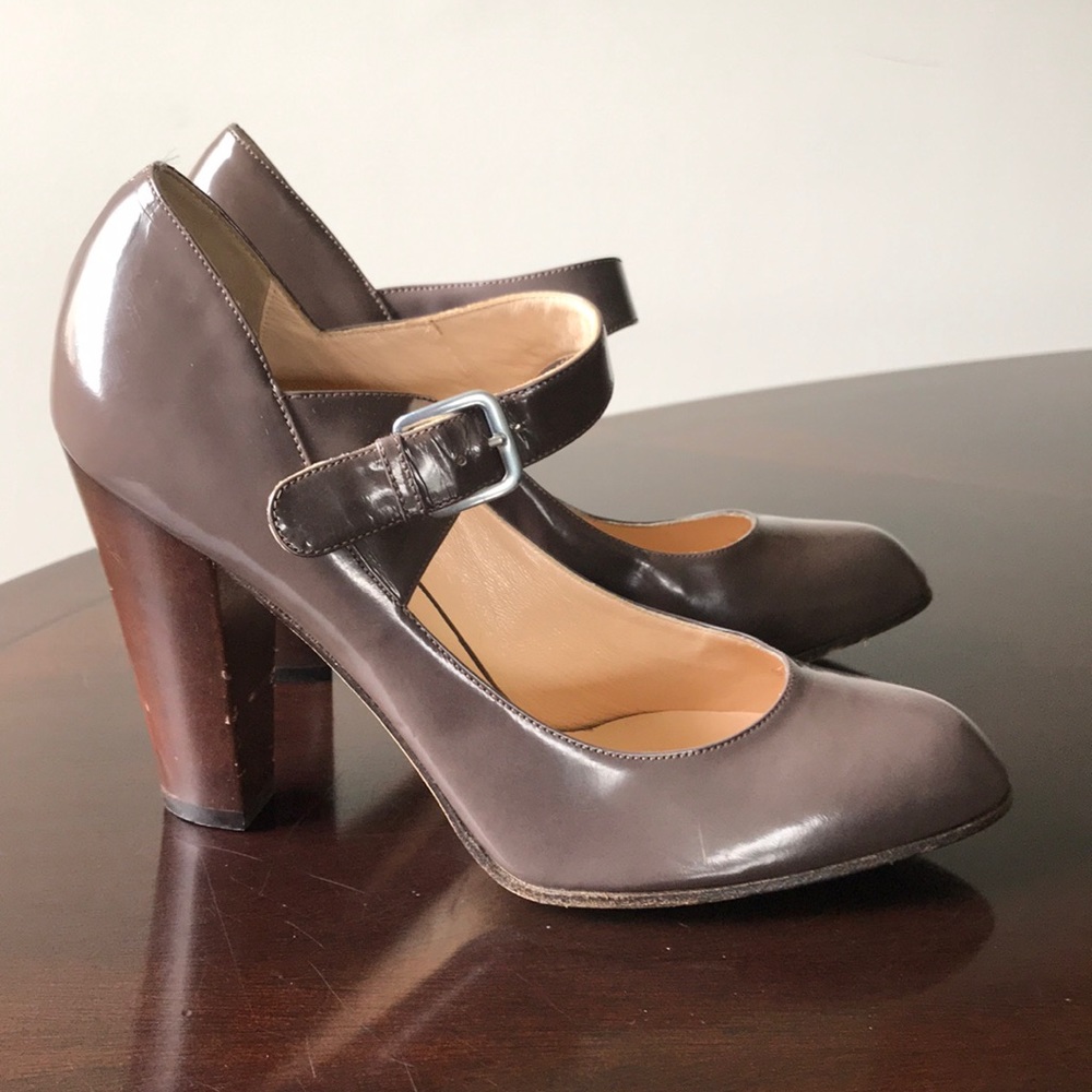 😀Grayish Brown Cole Haan Collection  Mary Janes